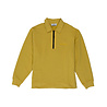 STONE ISLAND HALF-ZIP SWEATER GEEL STONE ISLAND HALF-ZIP SWEATER GEEL