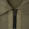 STONE ISLAND HALF-ZIP BRUSHED ORGANIC COTTON FLEECE SWEATER GROEN STONE ISLAND HALF-ZIP BRUSHED ORGANIC COTTON FLEECE SWEATER GROEN
