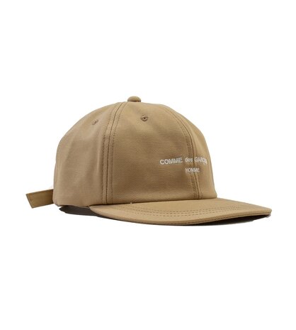 帽子 COMME des GARCONS HOMME LOGO CAP Comme Des Garçons Homme logo-embroidered Baseball Cap
