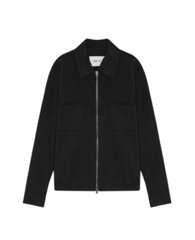 NN07 NN.07 ALBAN OVERSHIRT ZWART