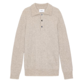 NN.07 ALFIE ALPACA PULLOVER BEIGE