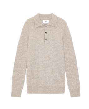 NN.07 ALFIE ALPACA PULLOVER BEIGE NN.07 ALFIE ALPACA PULLOVER BEIGE