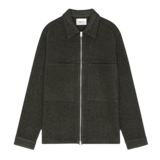 NN.07 ISAK ZIP VEST ANTRACIET