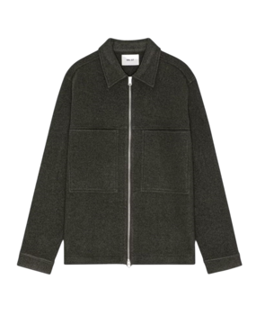 NN07 NN.07 ISAK ZIP VEST ANTRACIET