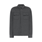 FLÂNEUR ATELIER SHIRT WITH RUBBER PATCH GRIJS