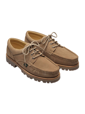PARABOOT THIERS BOAT SHOE MUSCADE SUEDE BEIGE PARABOOT THIERS BOAT SHOE MUSCADE SUEDE BEIGE