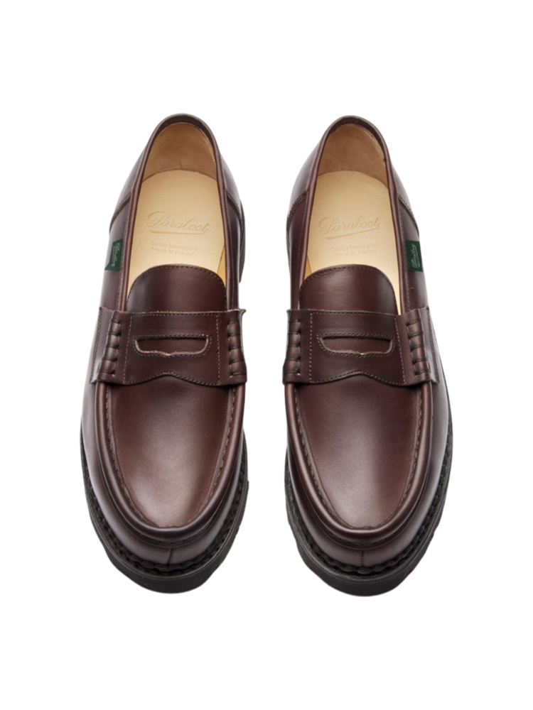 PARABOOT REIMS LOAFER LISSE CAFÉ BRUIN