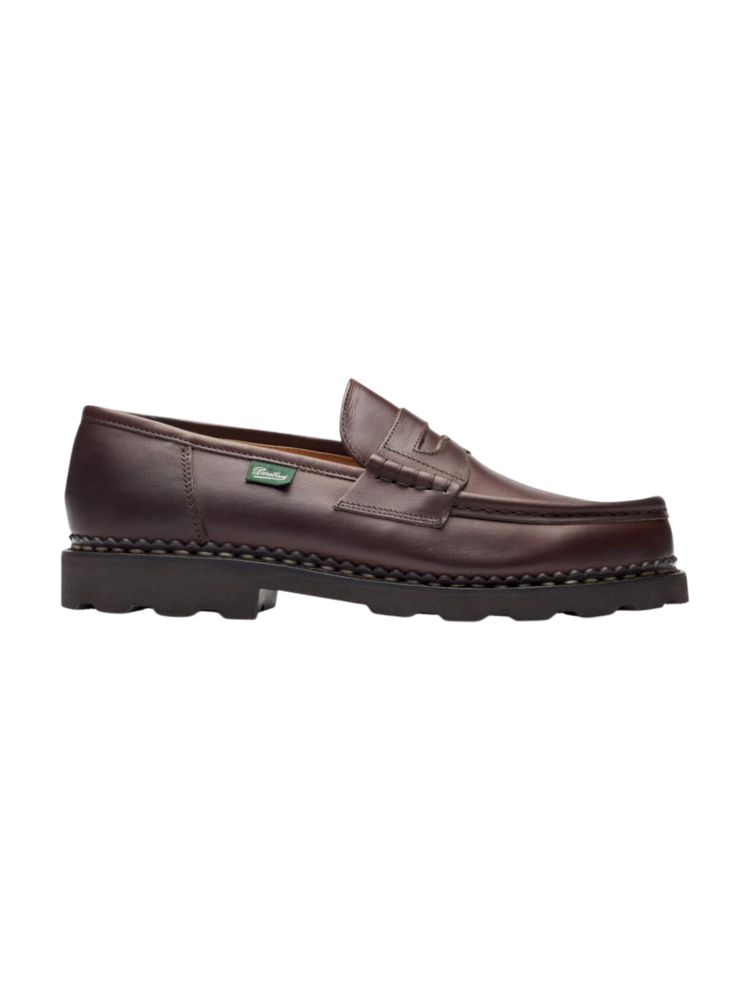 PARABOOT REIMS LOAFER LISSE CAFÉ BRUIN