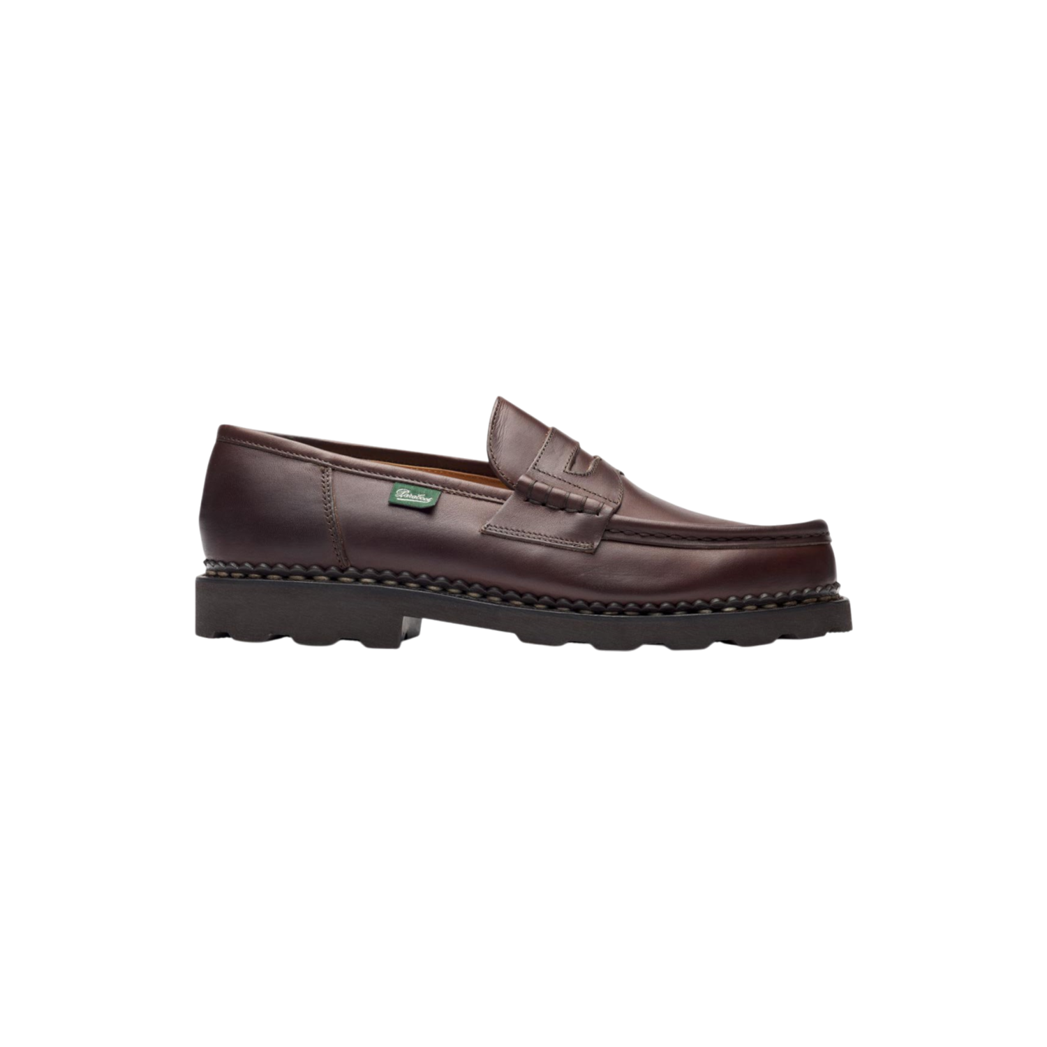 PARABOOT REIMS LOAFER LISSE CAFÉ BRUIN - Vic PARABOOT REIMS LOAFER LISSE CAFÉ BRUIN - Vic