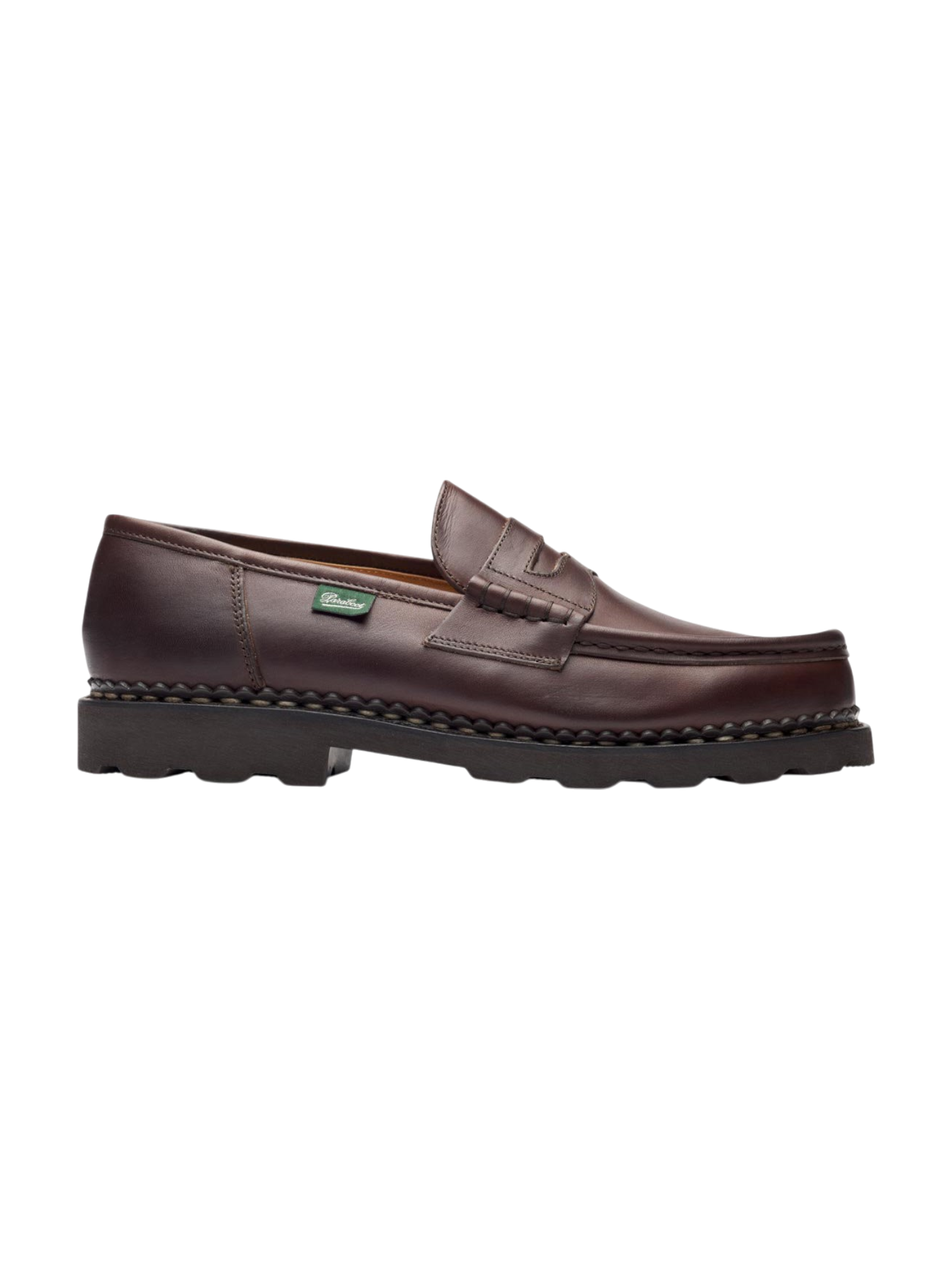 PARABOOT REIMS LOAFER LISSE CAFÉ BRUIN - Vic