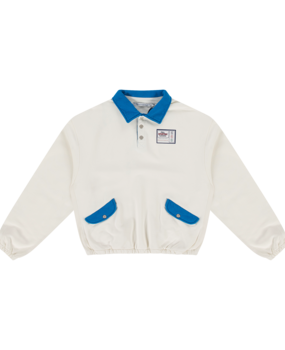 PAL SPORTING GOODS RIVER RATS BUTTON DOWN HALF ZIP SWEATER WIT PAL SPORTING GOODS RIVER RATS BUTTON DOWN HALF ZIP SWEATER WIT