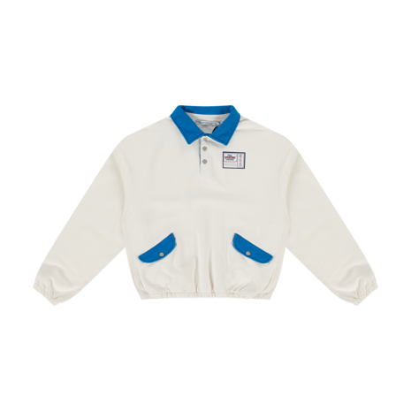 PAL SPORTING GOODS RIVER RATS BUTTON DOWN HALF ZIP SWEATER WIT PAL SPORTING GOODS RIVER RATS BUTTON DOWN HALF ZIP SWEATER WIT