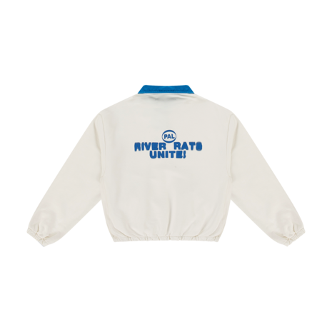 PAL SPORTING GOODS RIVER RATS BUTTON DOWN HALF ZIP SWEATER WIT PAL SPORTING GOODS RIVER RATS BUTTON DOWN HALF ZIP SWEATER WIT