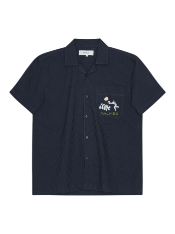Palmes PALMES TENNIS GARDENS SHORT SLEEVED SHIRT MARINE