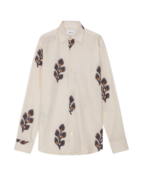 NN07 NN.07 FREDDY PRINT SHIRT IVORY