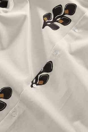 NN.07 FREDDY PRINT SHIRT IVORY NN.07 FREDDY PRINT SHIRT IVORY