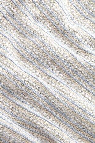 NN07 NN.07 JACKIE POLO CARDIGAN MULTICOLOUR