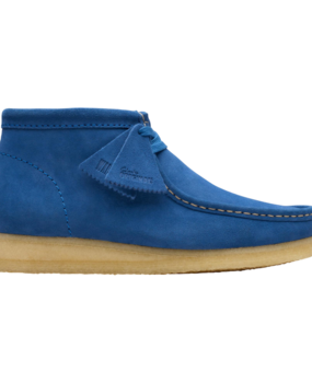 CLARKS WALLABEE BOOT SUÈDE BLAUW CLARKS WALLABEE BOOT SUÈDE BLAUW