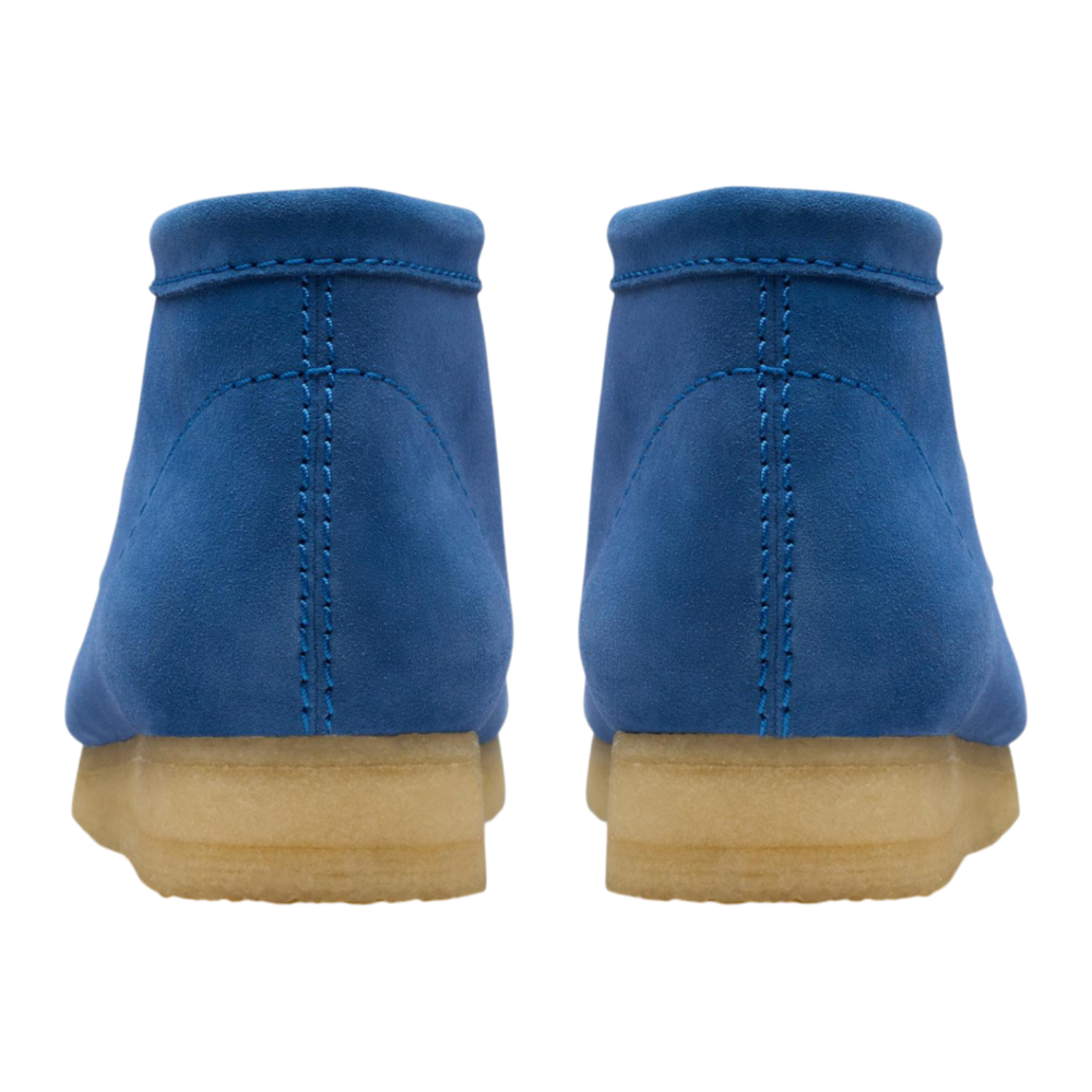 CLARKS WALLABEE BOOT SUÈDE BLAUW CLARKS WALLABEE BOOT SUÈDE BLAUW
