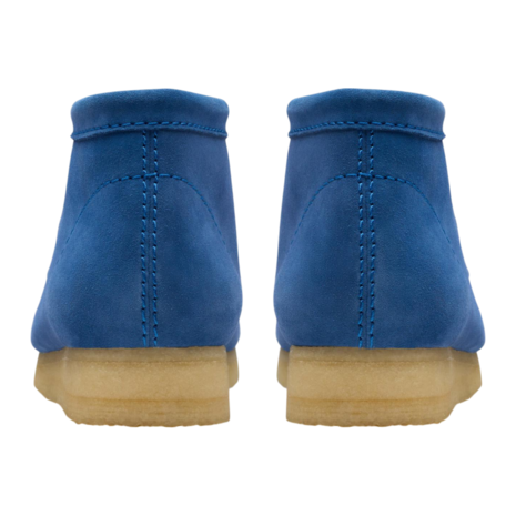 CLARKS WALLABEE BOOT SUÈDE BLAUW CLARKS WALLABEE BOOT SUÈDE BLAUW