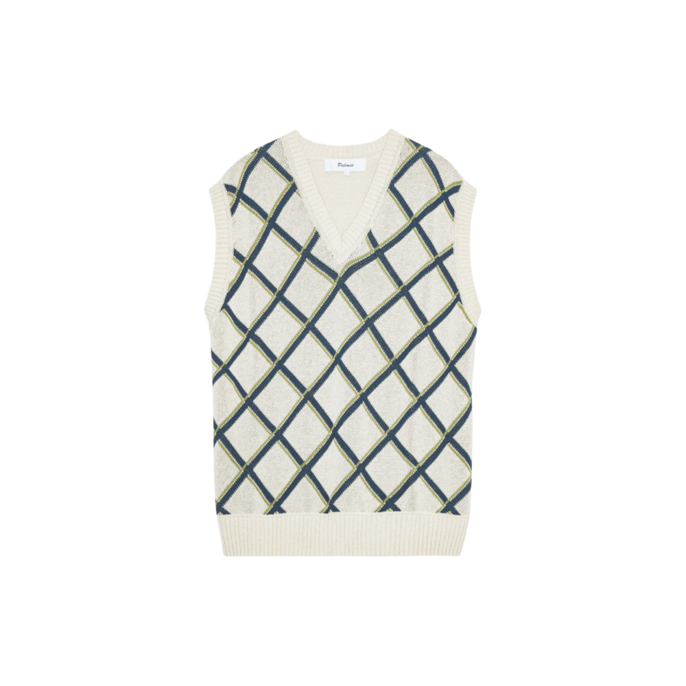Palace skateboards argyle knit vest Argyle Knit Sweater Vest