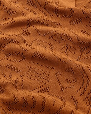 NN07 NN.07 RYAN JACQUARD POLO CARAMEL NN07 NN.07 RYAN JACQUARD POLO CARAMEL