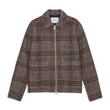 NN.07 DEAN CHECKERED JACKET BRUIN