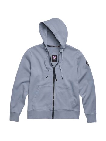 CANADA GOOSE HURON FULL ZIP HOODY BLACK LABEL LIGHT OZONE BLUE CANADA GOOSE HURON FULL ZIP HOODY BLACK LABEL LIGHT OZONE BLUE
