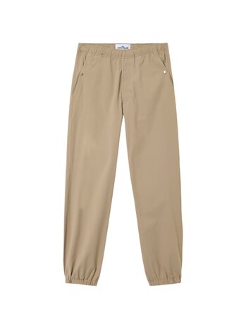 STONE ISLAND NYLON TELA BROEK BEIGE STONE ISLAND NYLON TELA BROEK BEIGE