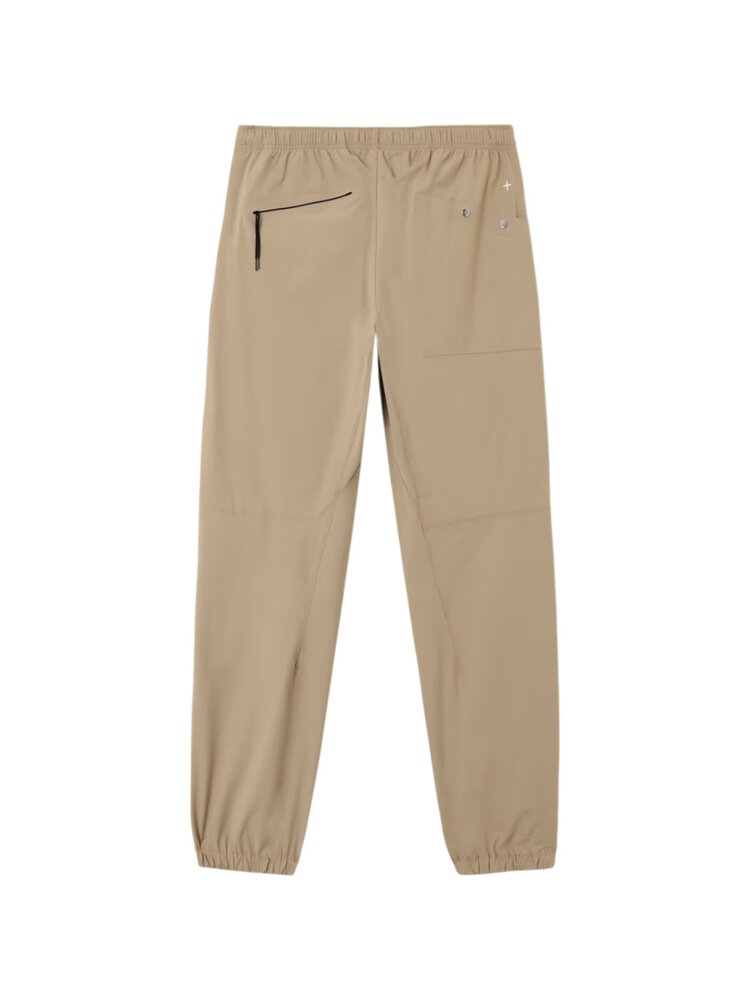 STONE ISLAND NYLON TELA BROEK BEIGE STONE ISLAND NYLON TELA BROEK BEIGE