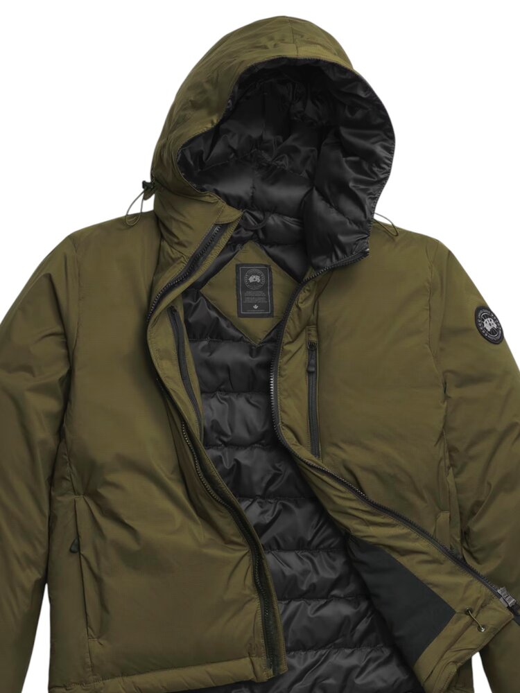 Canada Goose CANADA GOOSE LODGE HOODY BLACK LABEL JACK MILITARY GREEN