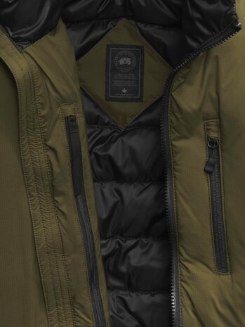 CANADA GOOSE LODGE HOODY BLACK LABEL JACK MILITARY GREEN CANADA GOOSE LODGE HOODY BLACK LABEL JACK MILITARY GREEN
