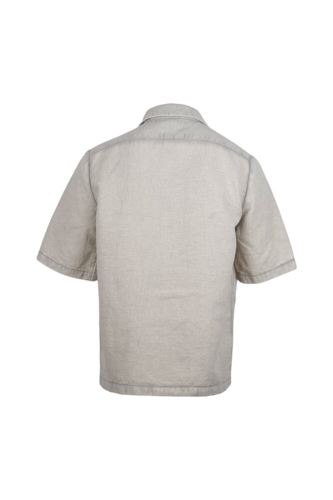 BARENA VENEZIA PIOMBER CRESPON OVERSHIRT PERLA BARENA VENEZIA PIOMBER CRESPON OVERSHIRT PERLA