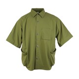 POLIQUANT MULTI-POCKET SHORT SLEEVE SHIRT GROEN
