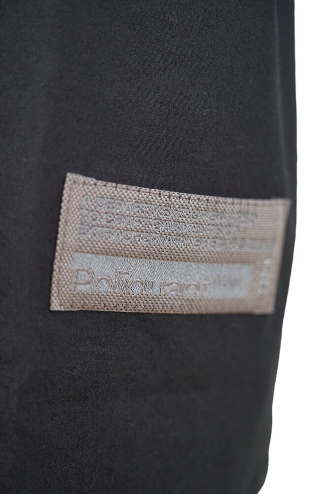 Poliquant POLIQUANT HALF-ZIP SHIRT ZWART