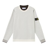 STONE ISLAND DOUBLE FACE PULLOVER CREME