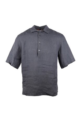 Barena Venezia BARENA VENEZIA MOLA TELINO SHIRT PIOMBO