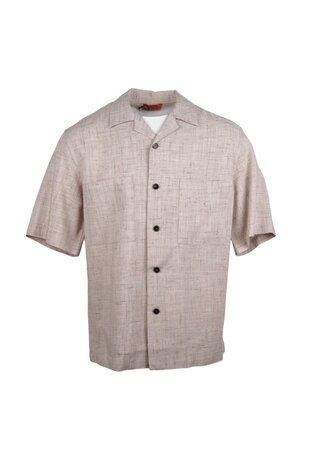 Barena Venezia BARENA VENEZIA SOLANA GRESTO SHIRT MELANGE