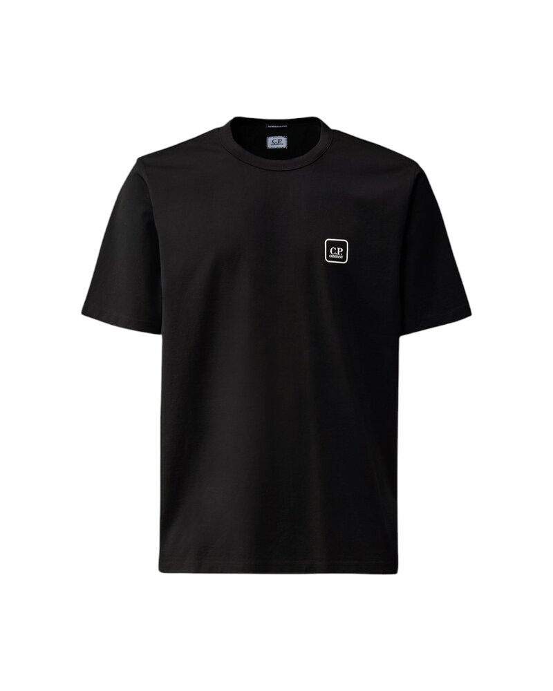 C.P. COMPANY METROPOLIS SERIES GRAPHIC LOGO T-SHIRT ZWART