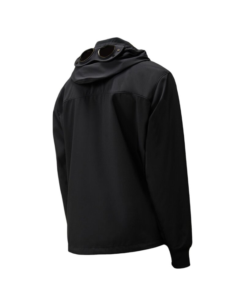 C.P. COMPANY SHELL-R GOGGLE JACKET MARINE - Vic