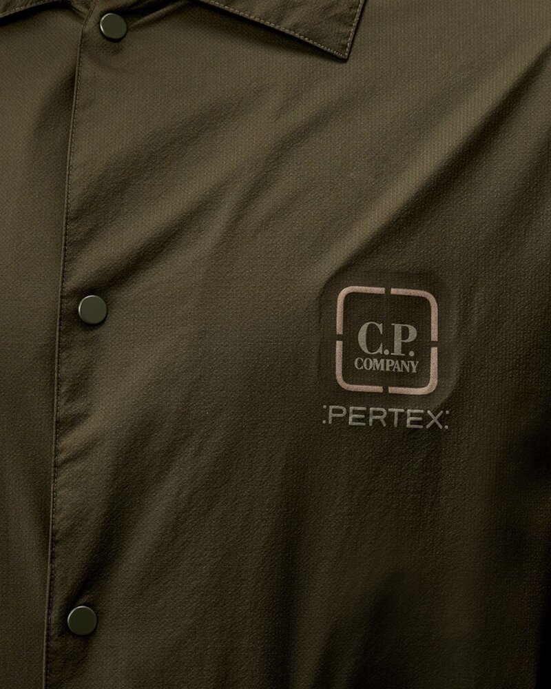 C.P. COMPANY THE METROPOLIS SERIES PERTEX® OVERSHIRT IVY GREEN