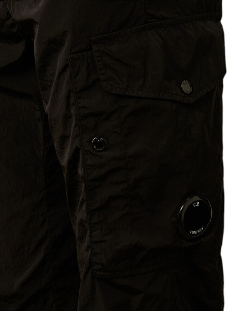 C.P. COMPANY CHROME-R REGULAR CARGO PANTS ZWART
