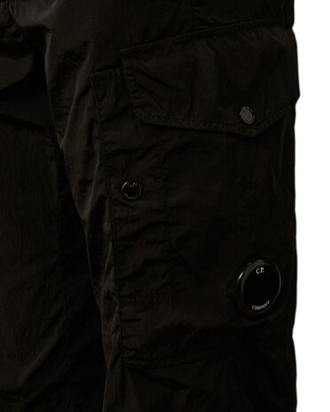 C.P. Company C.P. COMPANY CHROME-R REGULAR CARGO PANTS ZWART C.P. Company C.P. COMPANY CHROME-R REGULAR CARGO PANTS ZWART