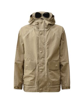 C.P. COMPANY TOOB-TWO GOGGLE JACKET VINTAGE KHAKI C.P. COMPANY TOOB-TWO GOGGLE JACKET VINTAGE KHAKI