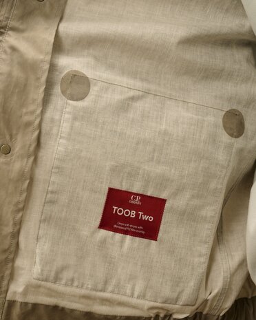 C.P. COMPANY TOOB-TWO GOGGLE JACKET VINTAGE KHAKI C.P. COMPANY TOOB-TWO GOGGLE JACKET VINTAGE KHAKI