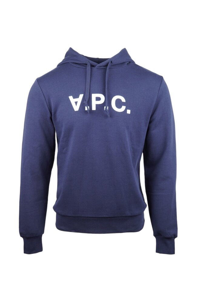 A.P.C. A.P.C. PARIS STANDARD GRAND VPC HOODIE MARINE
