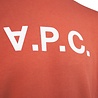 A.P.C. A.P.C. PARIS STANDARD GRAND VPC SWEATER TERRACOTTA