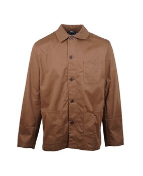 A.P.C. A.P.C. PARIS OVERSHIRT BRUIN