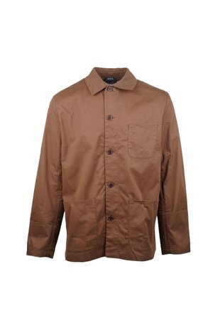 A.P.C. A.P.C. PARIS OVERSHIRT BRUIN