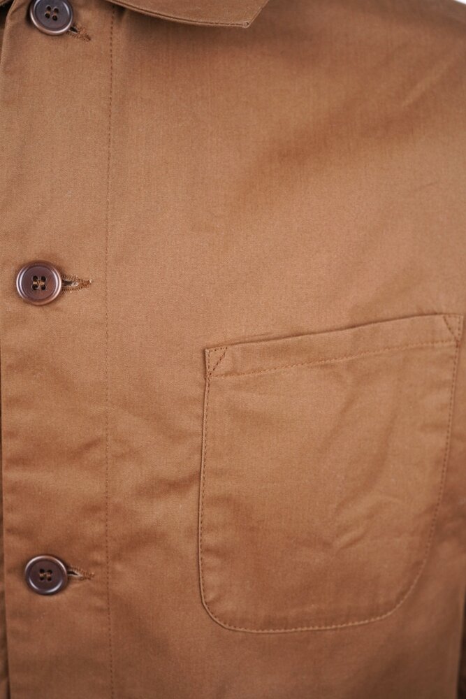 A.P.C. A.P.C. PARIS OVERSHIRT BRUIN
